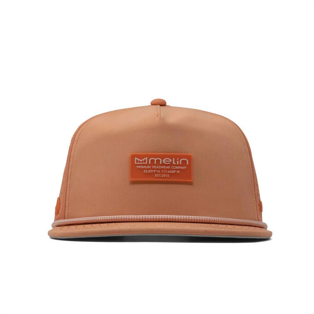 NEW MELIN men's hydro coronado brick hat in cantaloupe cooler - Picture 2 of 5